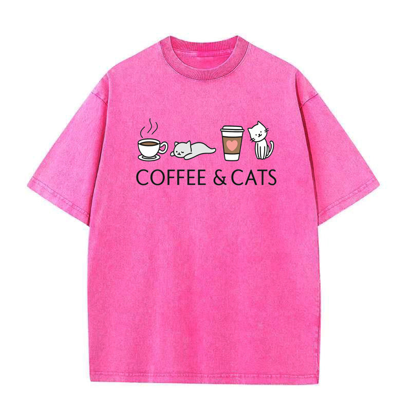coffee& cat Unisex Tee