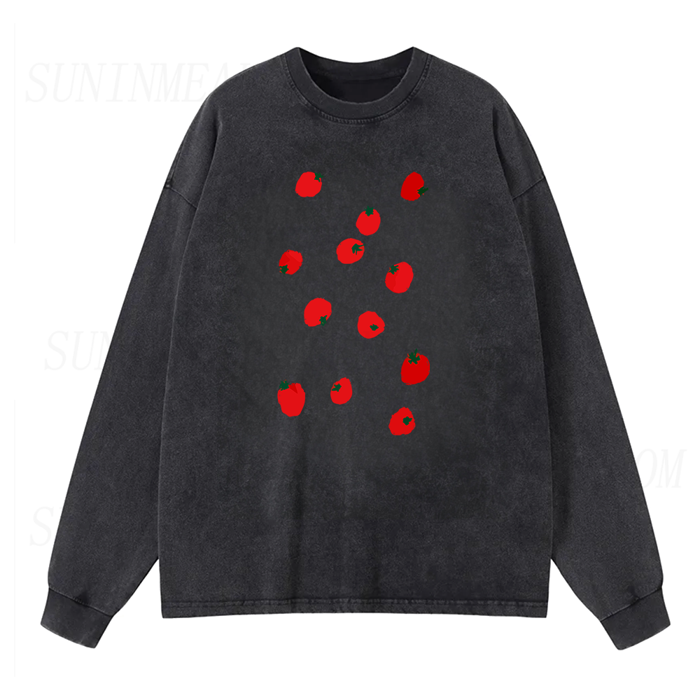 Tomato Long Sleeve Unisex Tee