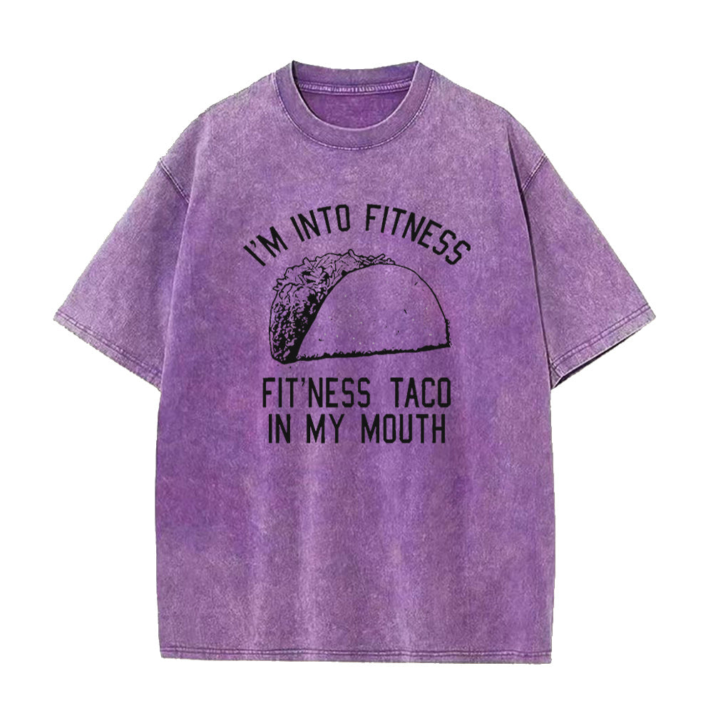 fit‘ness taco in my mouth Unisex Tee