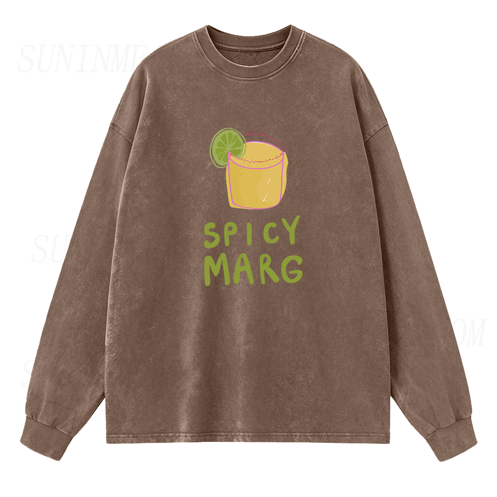 Spicy Margarita Long Sleeve Unisex Tee