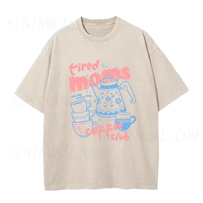 Tired Moms Coffee Club Unisex Tee