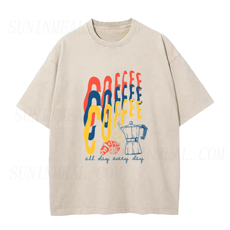All Day Every Day Coffee Unisex Tee