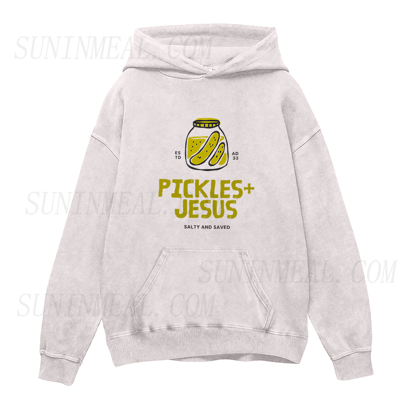 Jesus Pickle  Unisex Hoodie