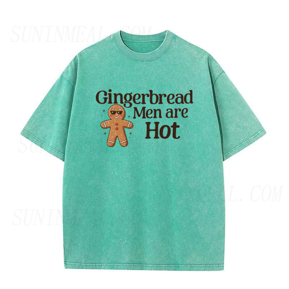 Gingerbread Men Are Hot Unisex Tee