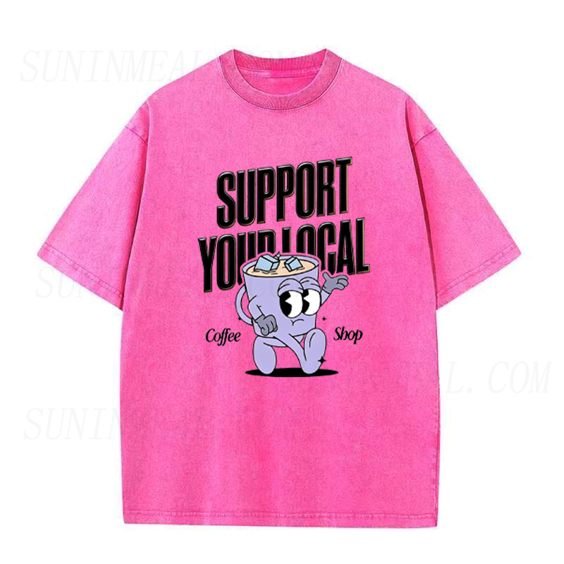 Support Your Local Coffee Shop Tee