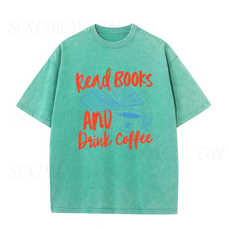 Read Books and Drink Coffee Unisex Tee