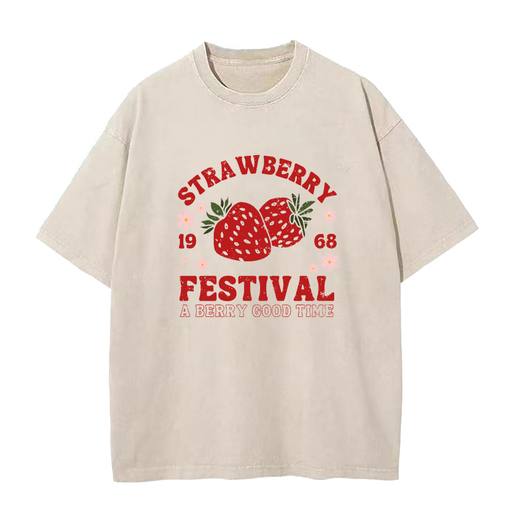 strawberry festival Unisex Tee