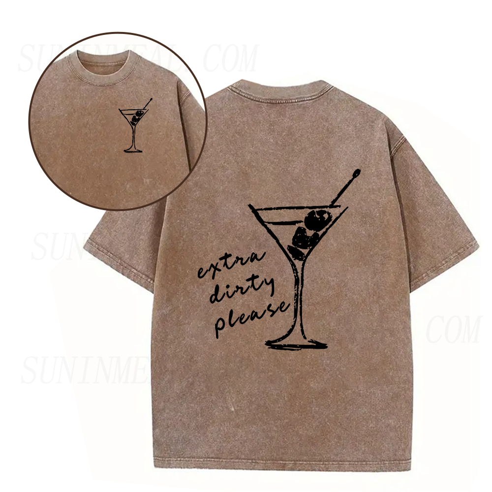 Extra Dirty Martini Please Unisex Tee