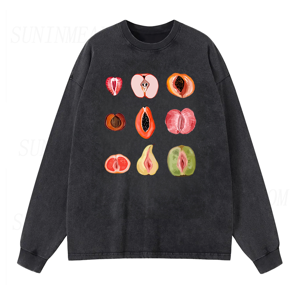 Fruits Long Sleeve Unisex Tee