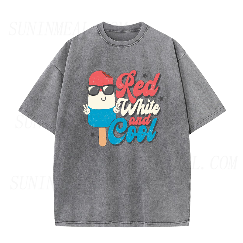 Red White And Cool Unisex Tee