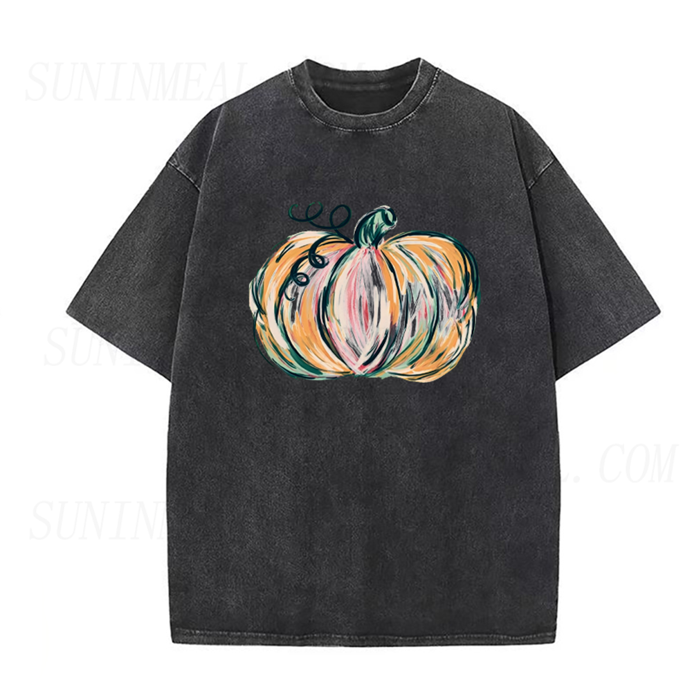 Watercolor Pumpkin Unisex Tee