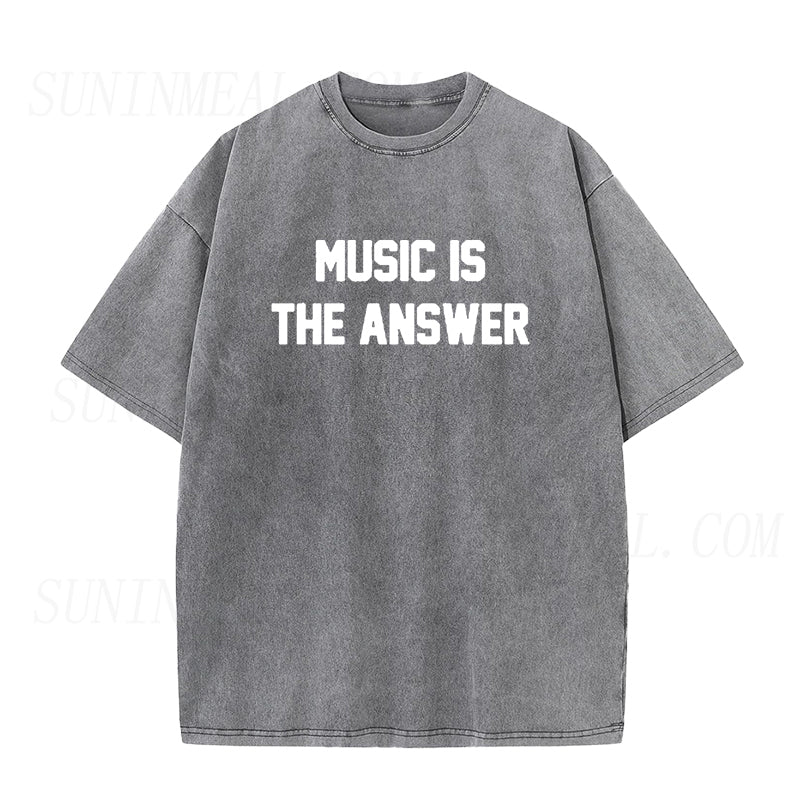 Music Is The Answer Unisex Tee