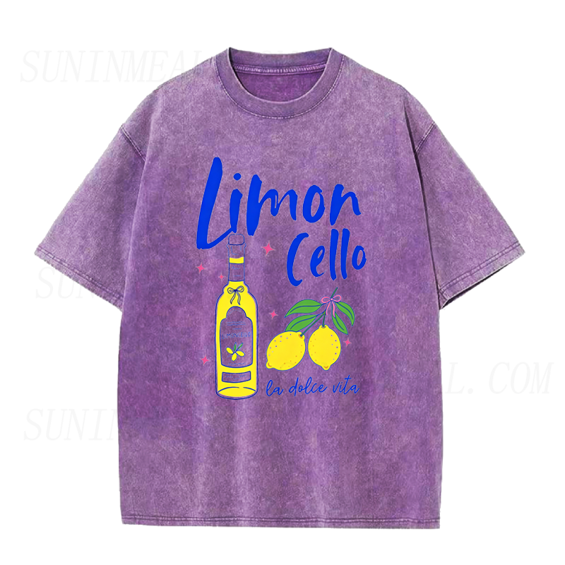 Italian La Dolce Vita Limoncello Unisex Tee