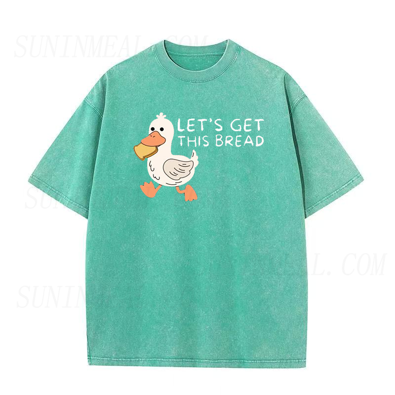 「レッツ・ゲット・ディス・ブレッド」ユニセックスTシャツ