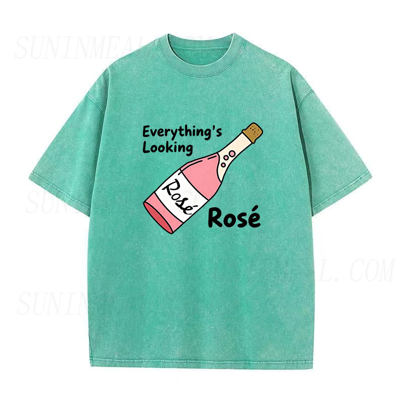 Everything's Looking Rosé Unisex Tee