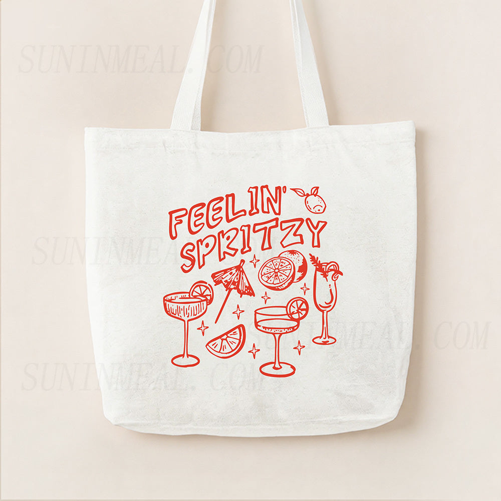 Feelin' Spritzy Canvas Tote Bag