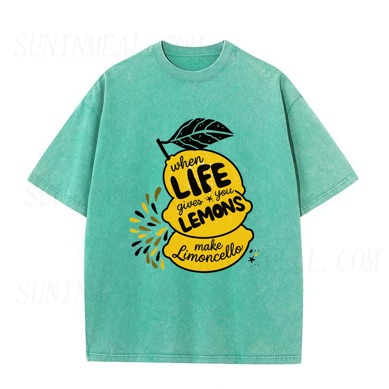 When Life Gives You Lemons Make Limoncello Unisex Tee