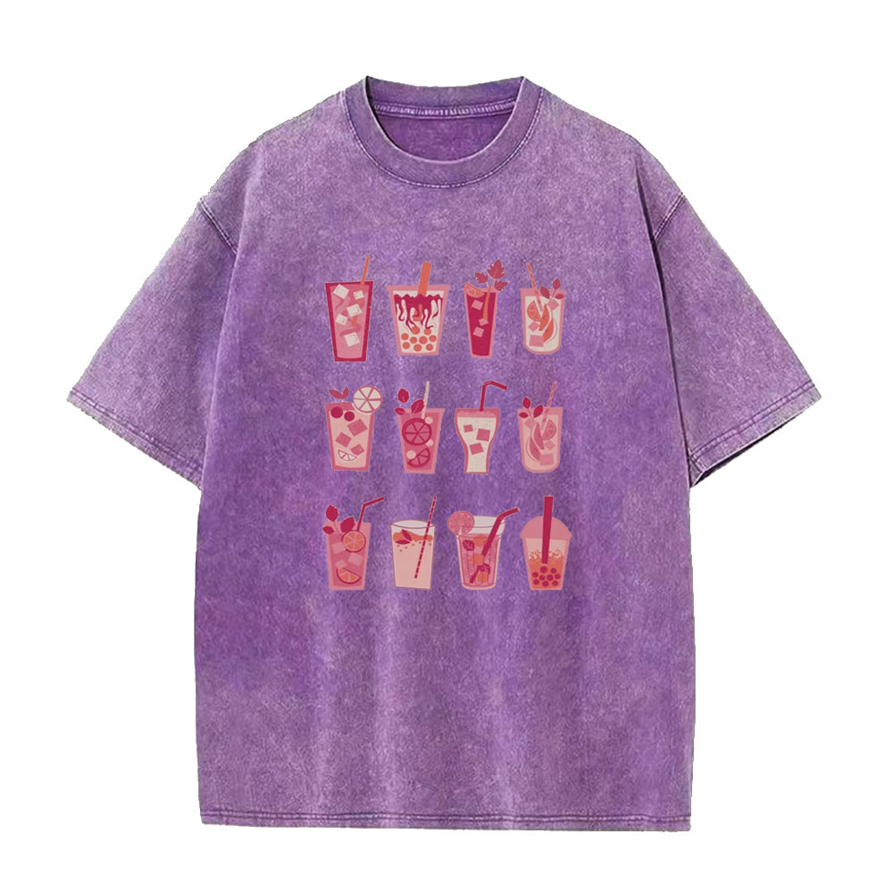 pink drinks Unisex Tee
