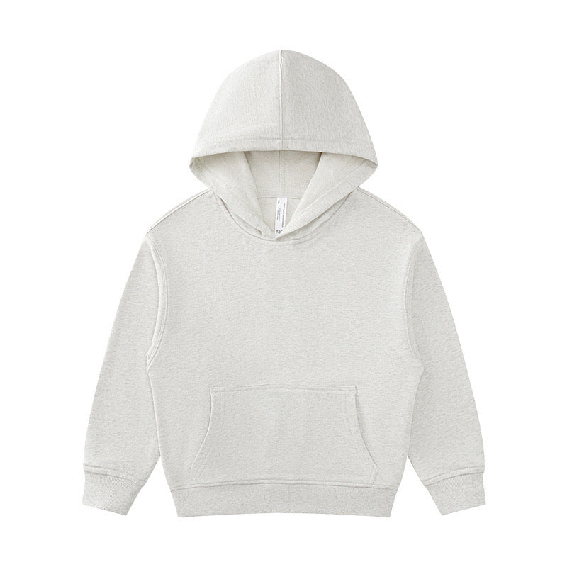 Solid Unisex Kids Hoodie