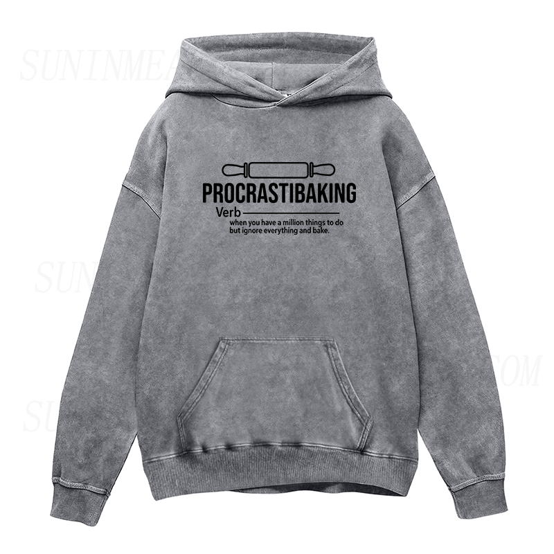 Procrastibaking  Unisex Hoodie