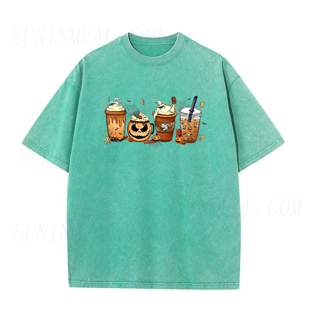 Cute Spooky Coffee Unisex Tee