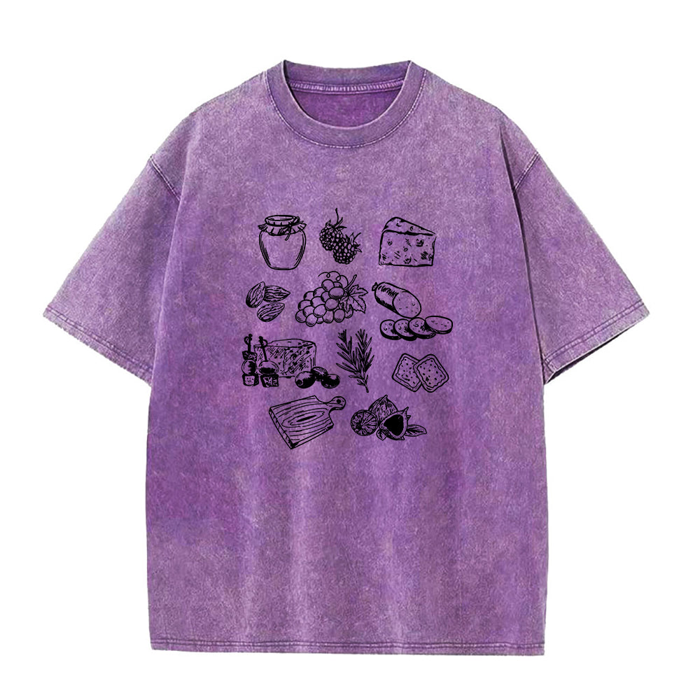 シャルキュトリーボード ユニセックスTシャツ