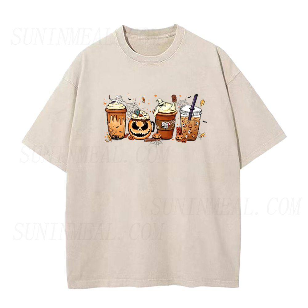 Cute Spooky Coffee Unisex Tee