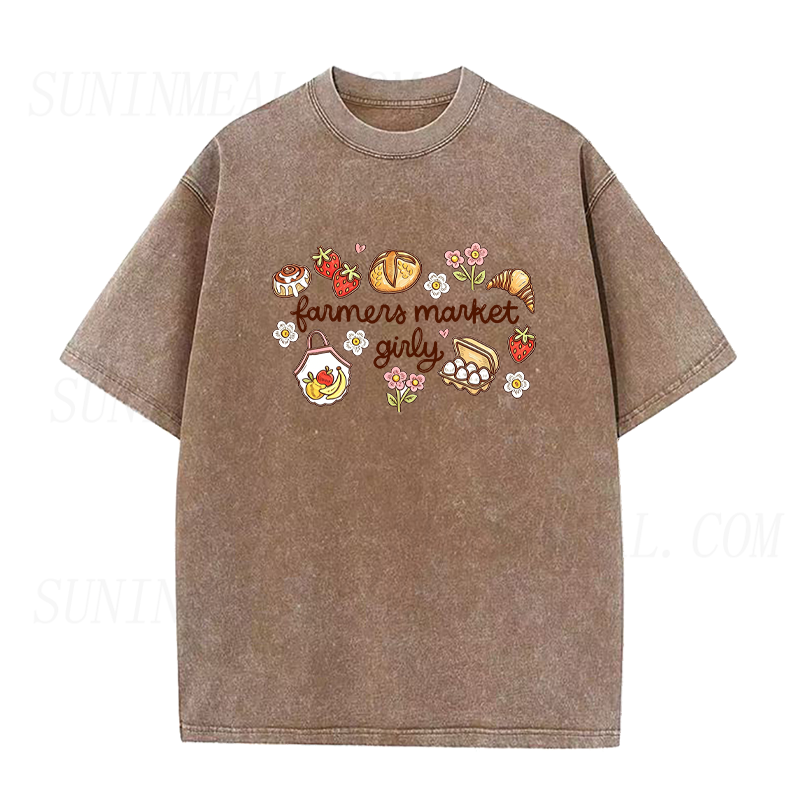 Farmers Market Girly Unisex Tee