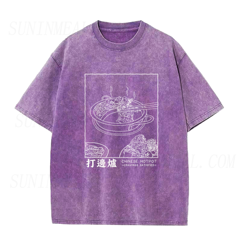 Chinese Hotpot Cravings Satisfied Unisex Tee