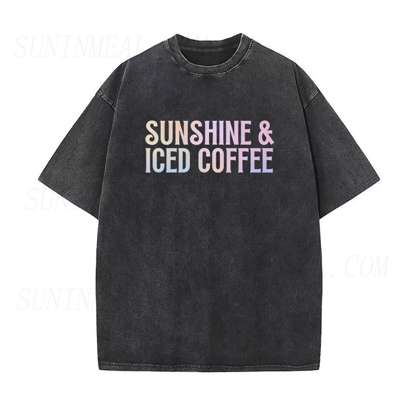 Sunshine & Iced Coffee Unisex Tee