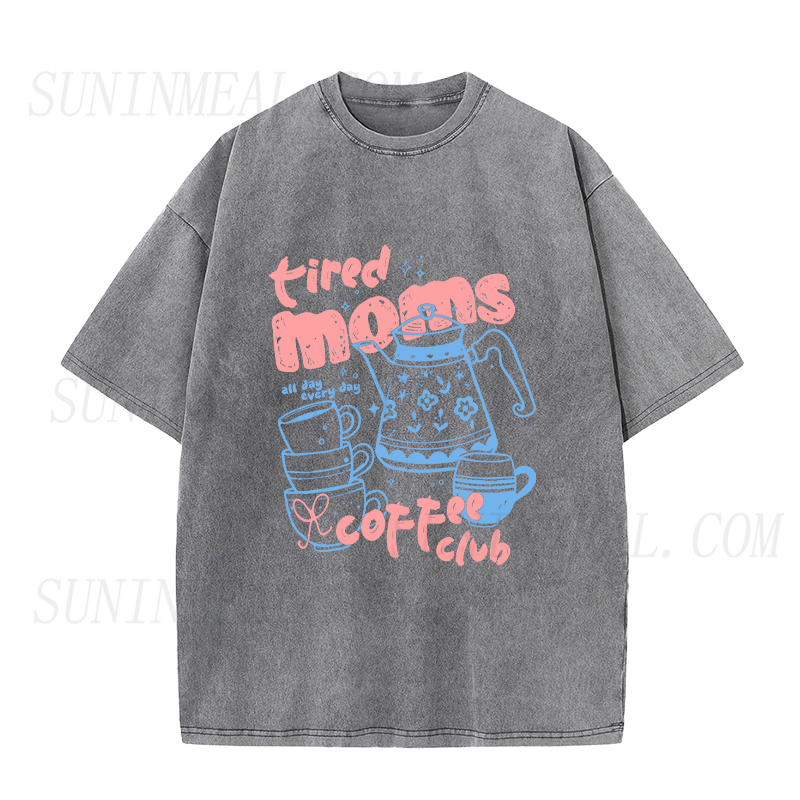Tired Moms Coffee Club Unisex Tee