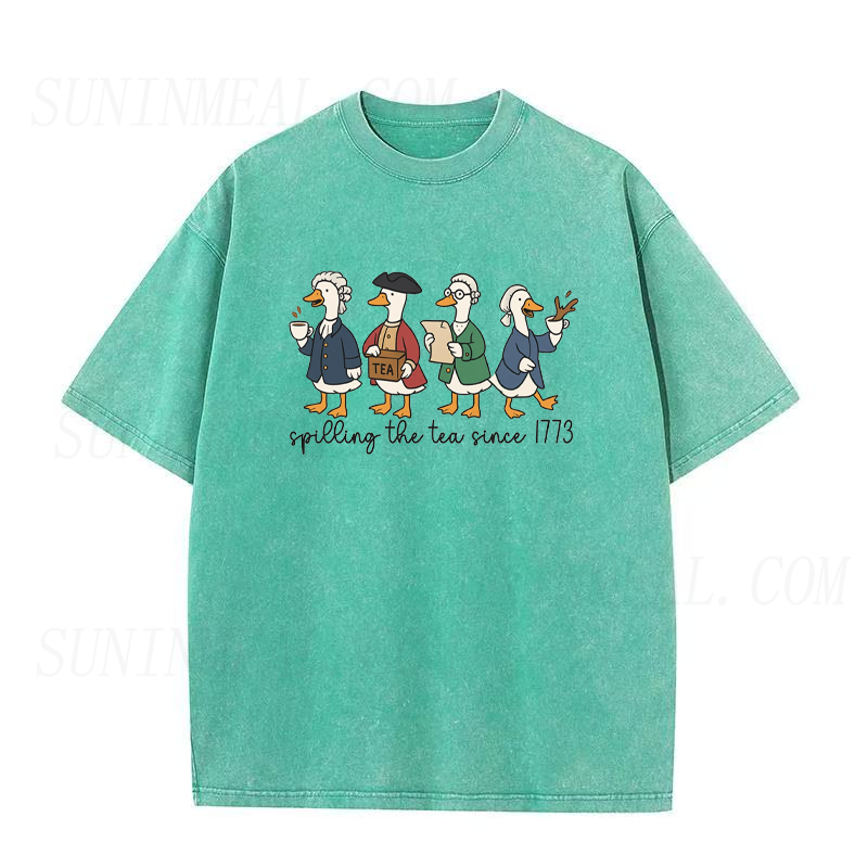 History Teacher Spilling The Tea Since 1773 Unisex Tee