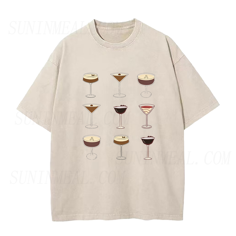 Cocktail Theme Unisex Tee