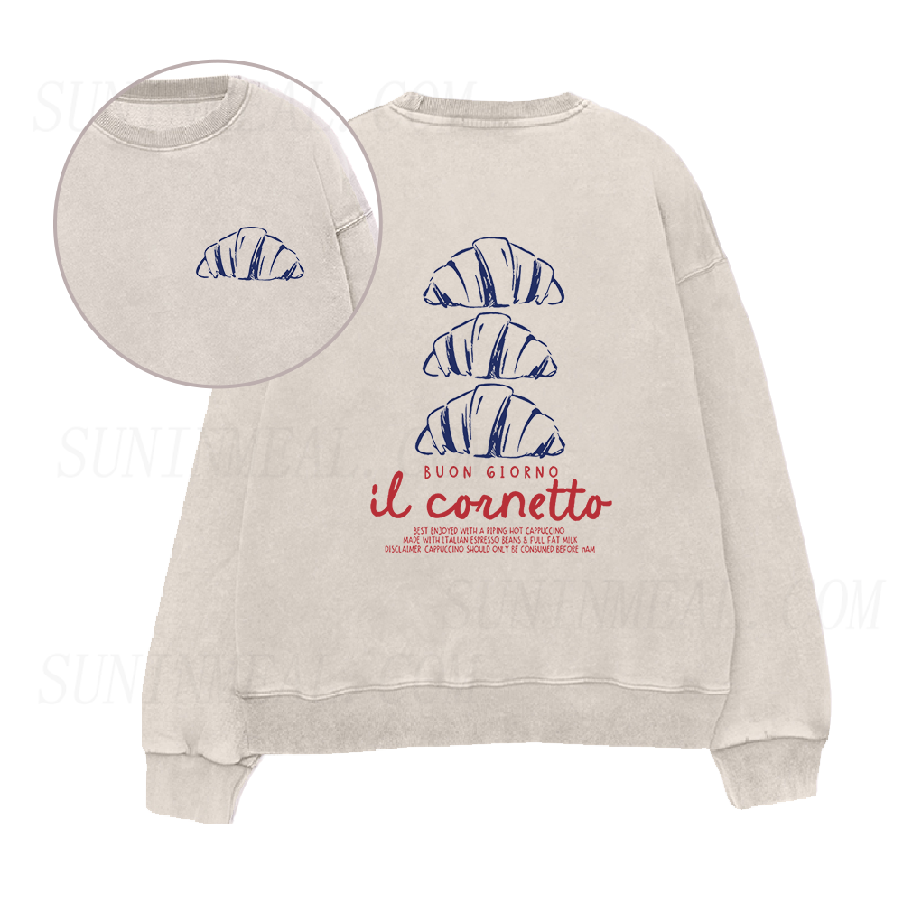 Morning Cornetto Unisex Crewneck Sweatshirt
