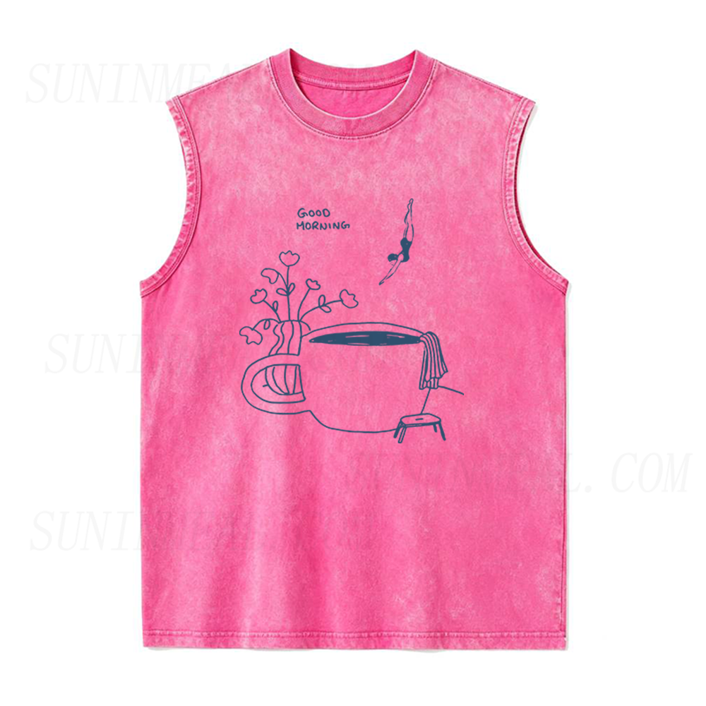 Coffee Diver Unisex Tank Top