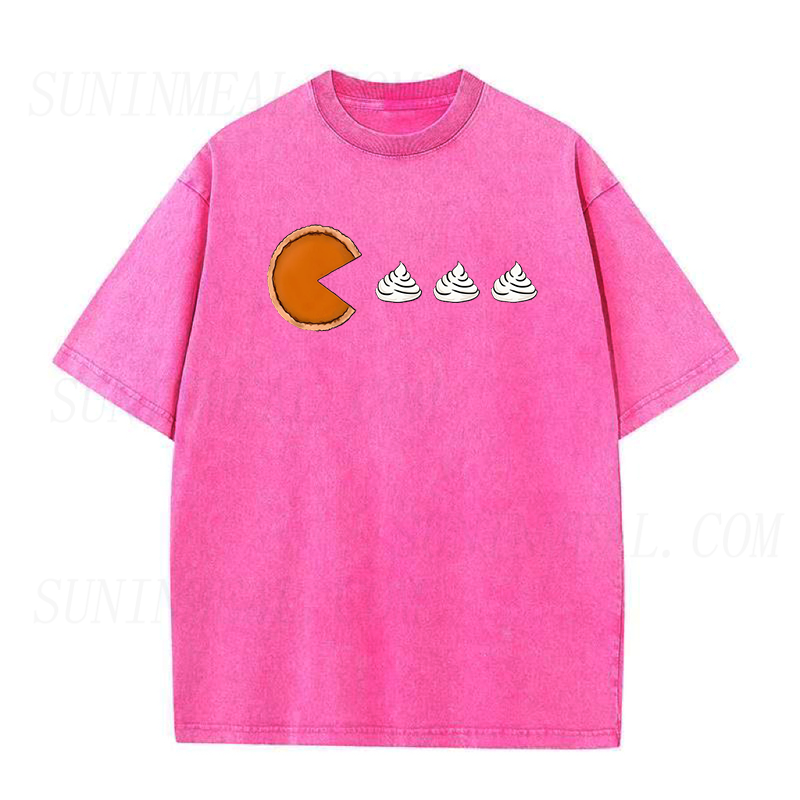 Pumpkin Pie Pac Man Unisex Tee