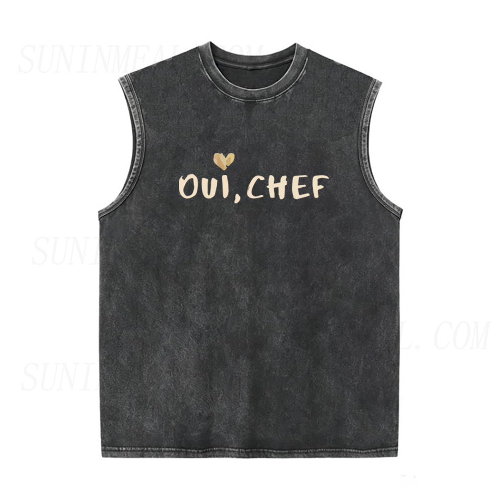 Oui Chef Unisex Tank Top