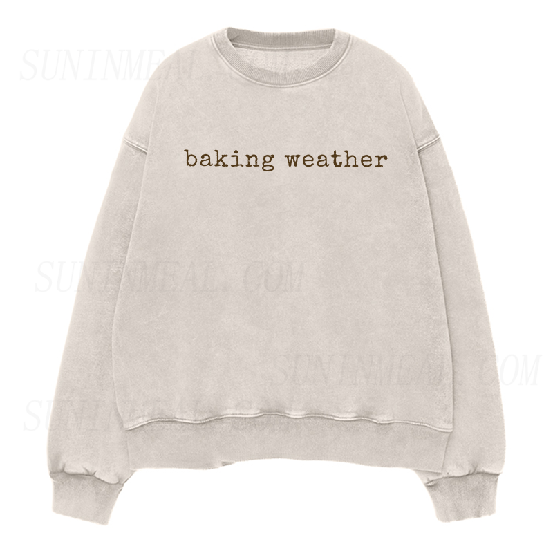 Baking Weather Unisex Crewneck Sweatshirt