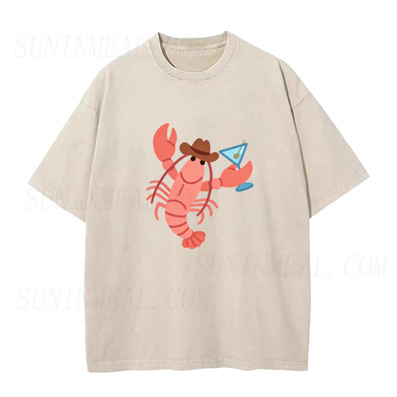 Lobster Martini Unisex Tee