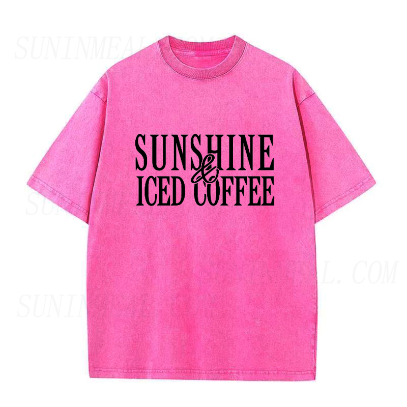 Sunshine & Iced Coffee Unisex Tee