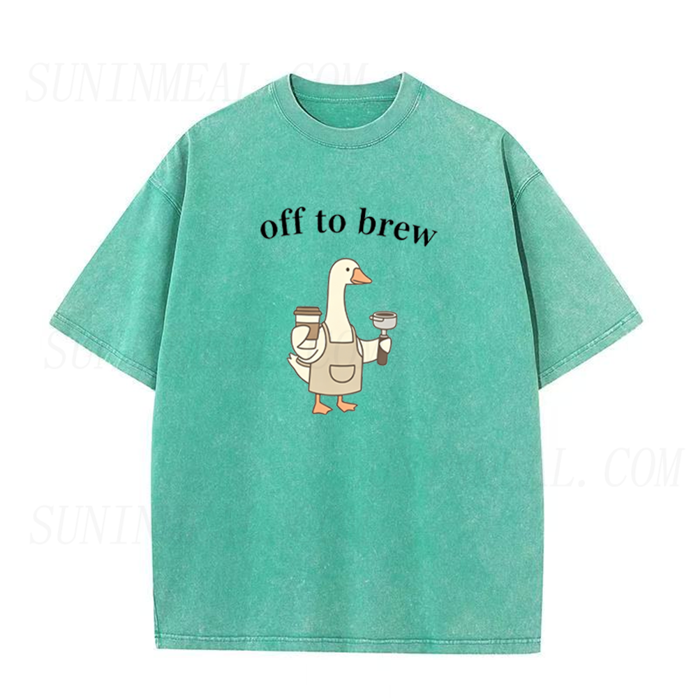 Off To Brew Goose Unisex Tee