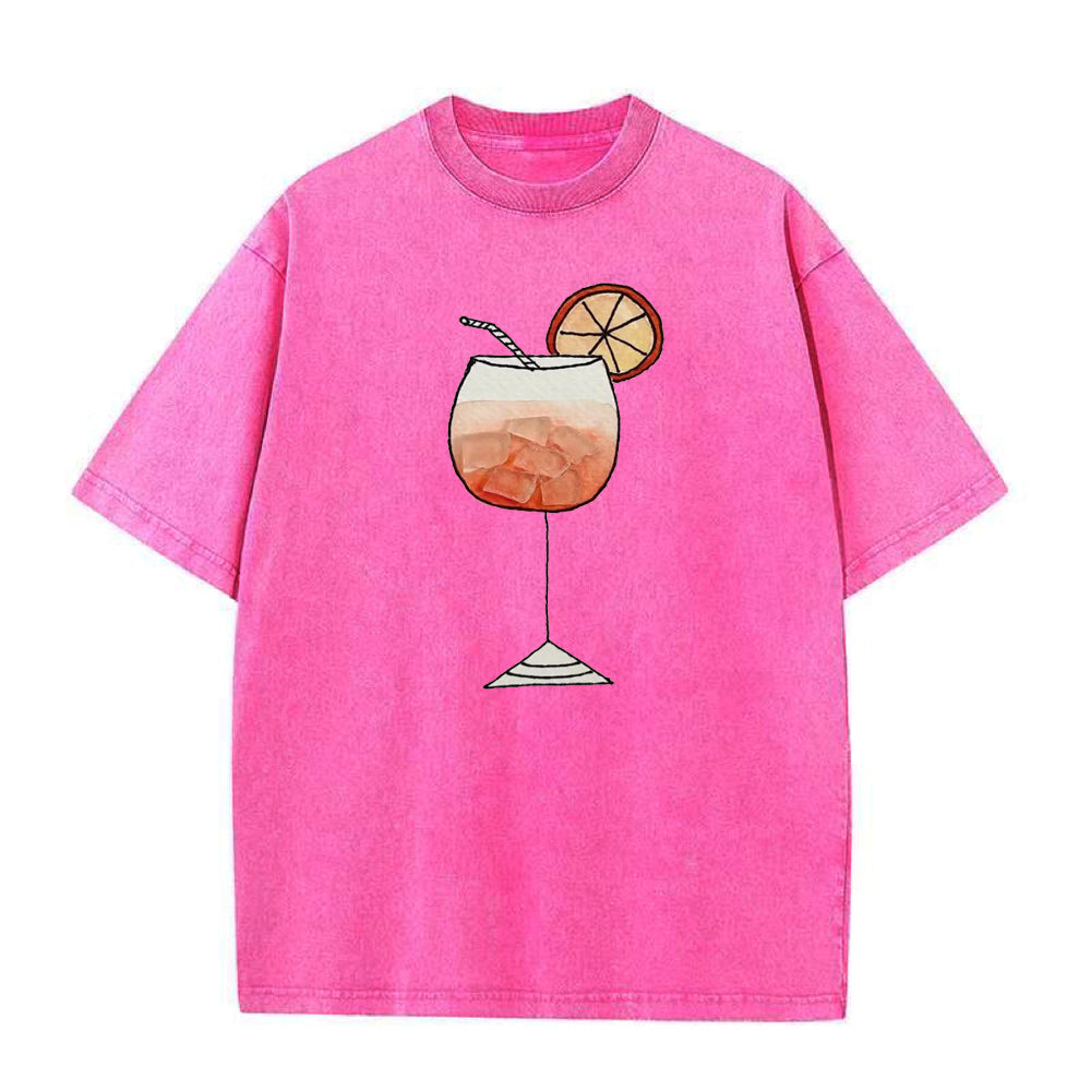 orange ice drink Unisex Tee
