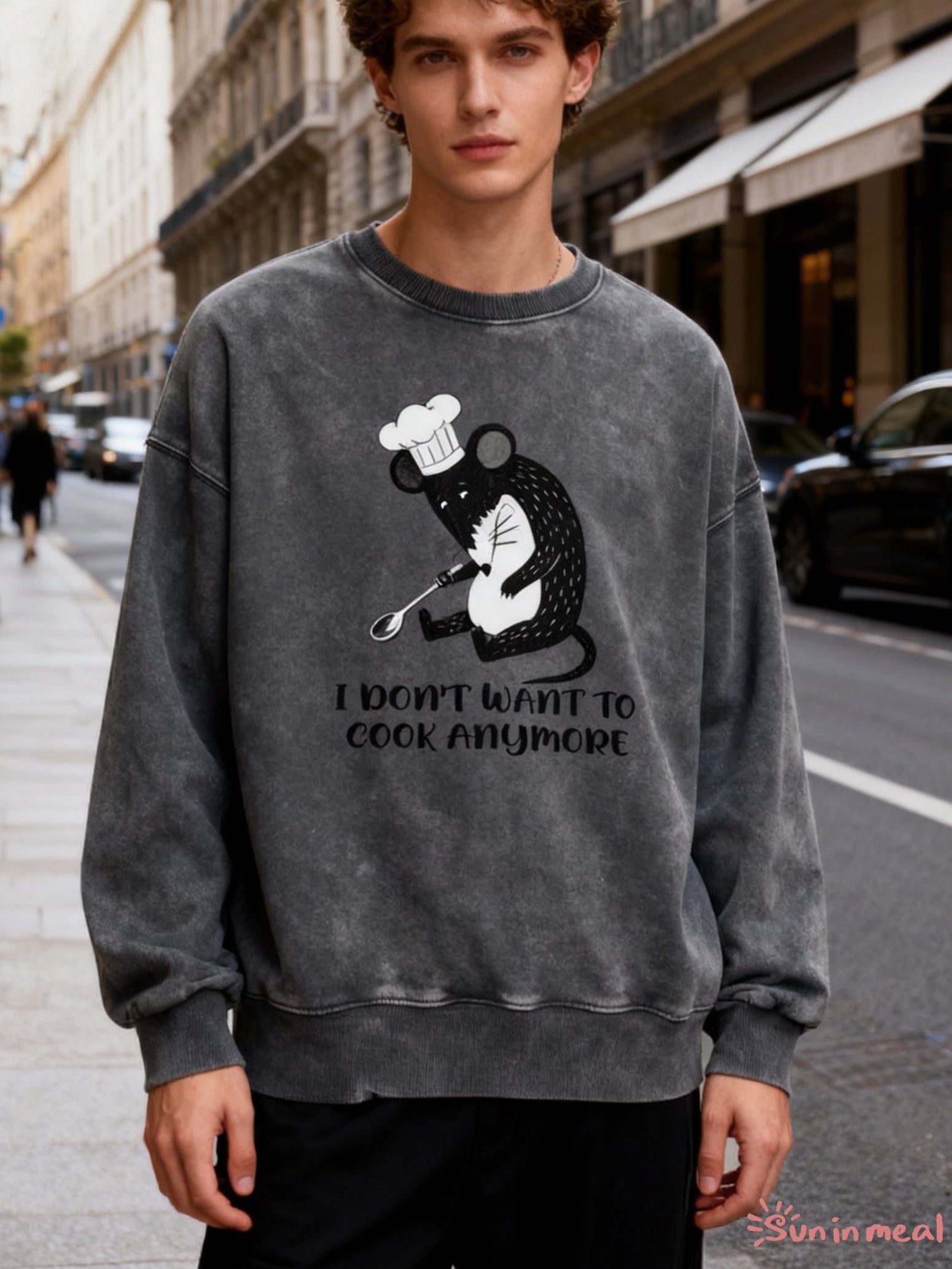 I Don't Want to Cook Anymore Unisex Crewneck Sweatshirt