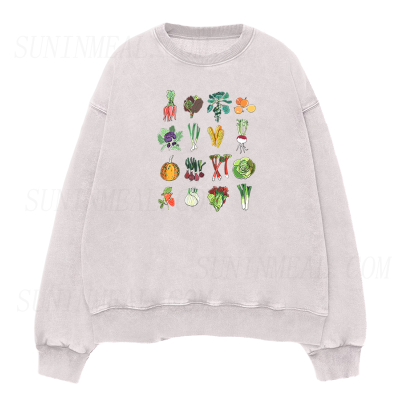 Vegetable Unisex Crewneck Sweatshirt