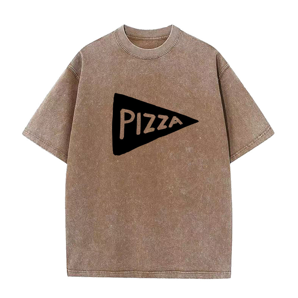ピザ ユニセックス Tシャツ