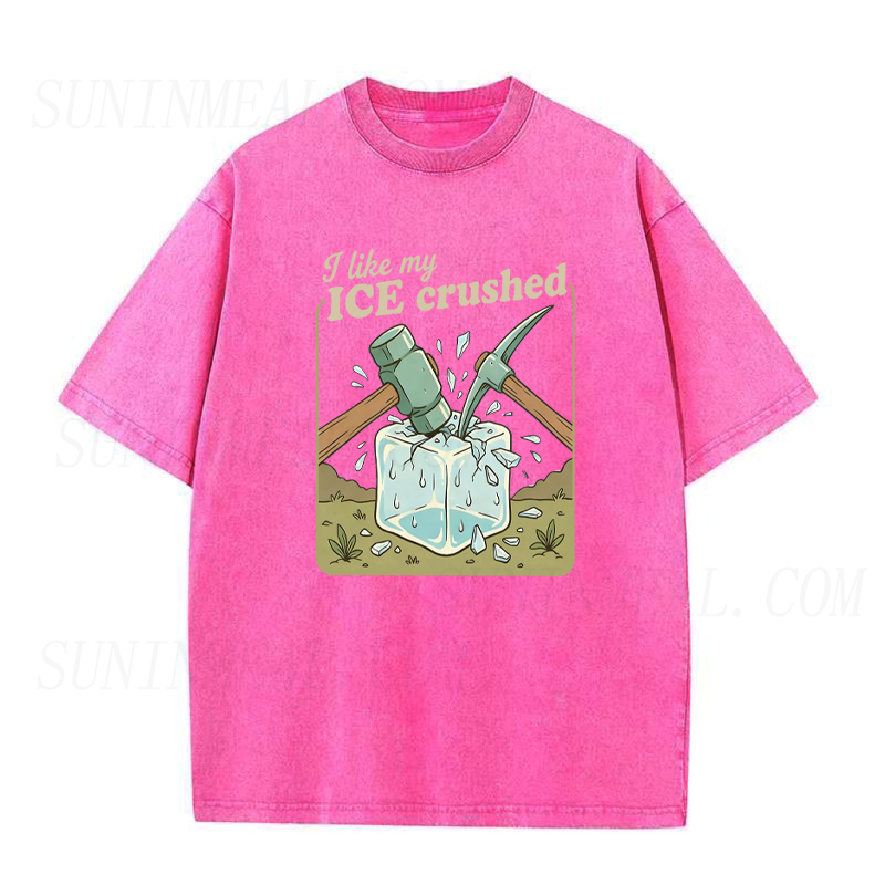 I Like My Ice Crushed Unisex Tee