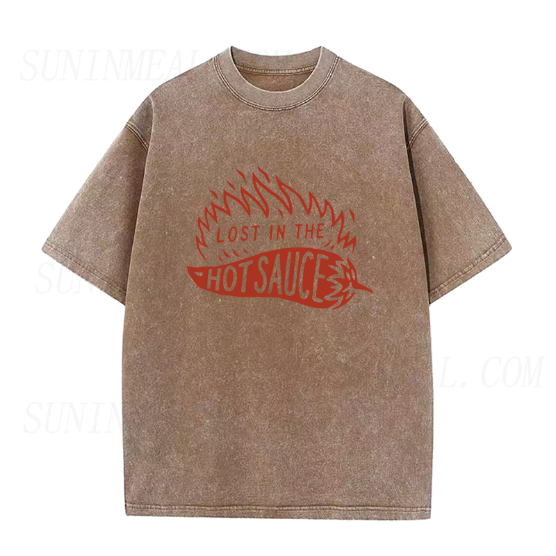 Lost in the Hot Sauce Unisex Tee