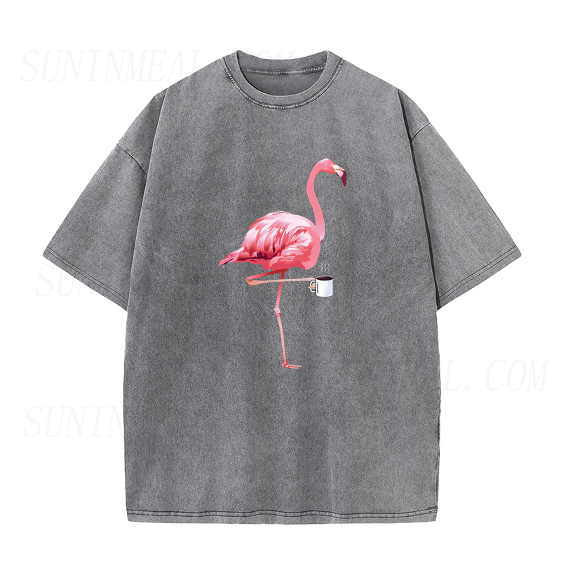 Flamingo Coffee Tee