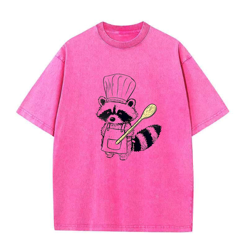 Cute Raccoon Chef Unisex Tee