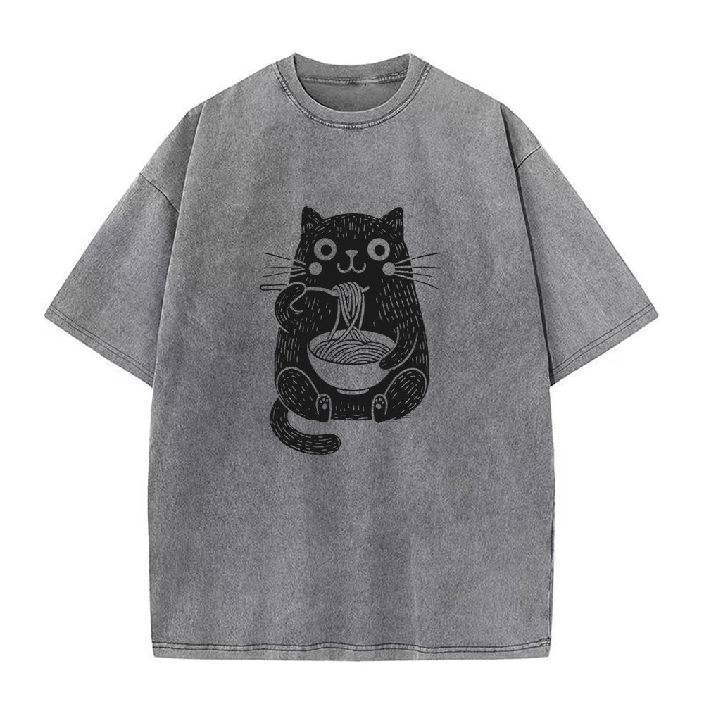 cat noodles Unisex Tee